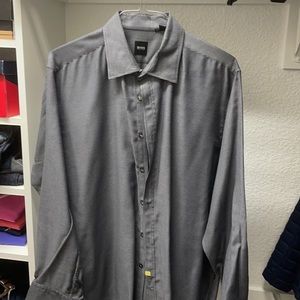 Men’s charcoal grey dress shirt xxxl